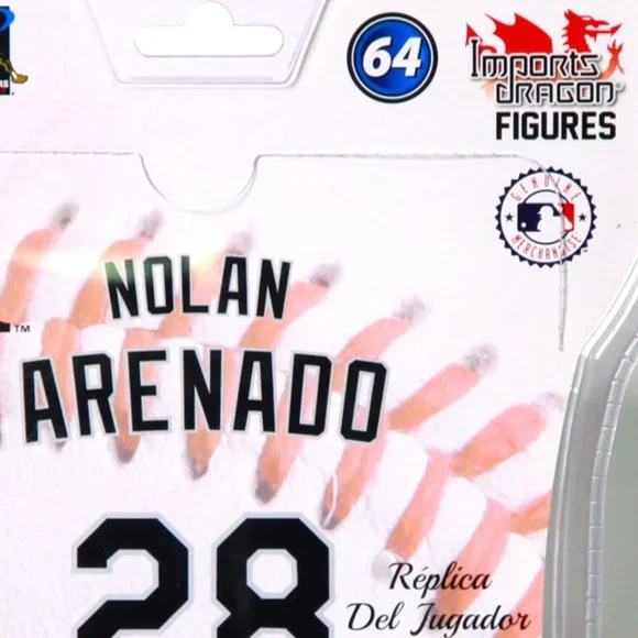 Nolan Arenado 6" Baseball Figurine by Imports Dragon Sealed **Like New** - Picture 5 of 6